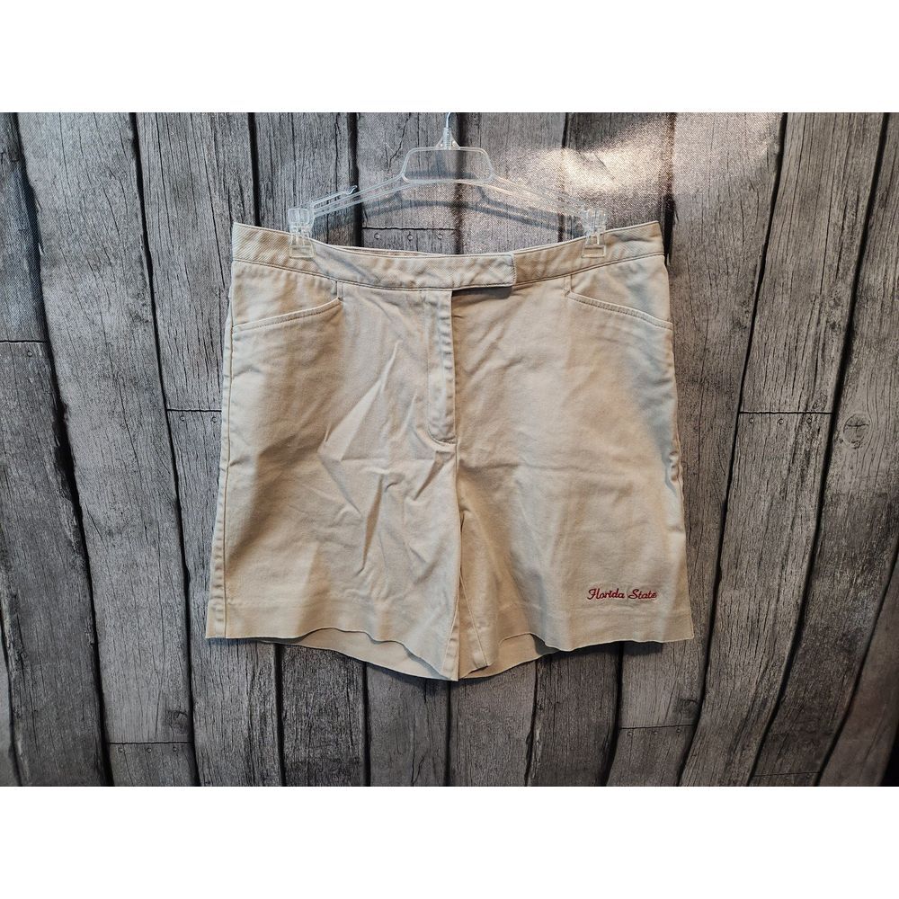 Cutter & Buck Florida State Women's Khaki Shorts (2)‎